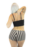 Maha Devi Kali Bootyshorts - Striped