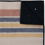 Wool Picnic Blanket with Waterproof Backing