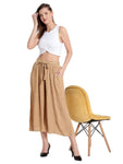 SHALIMAR bamboo crepe culotte pants