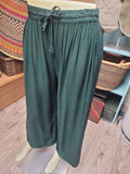 SHALIMAR bamboo wide leg palazzo pants