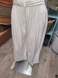 SHALIMAR bamboo wide leg palazzo pants