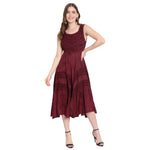 SHALIMAR sleeveless bamboo dress