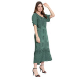 SHALIMAR short sleeved bamboo dress