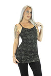 Anabelle Tank with Chandra Print