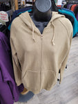 EFFORTS women's hemp/organic cotton zip hoodie