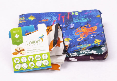 COLIBRI Reusable Snack Bag