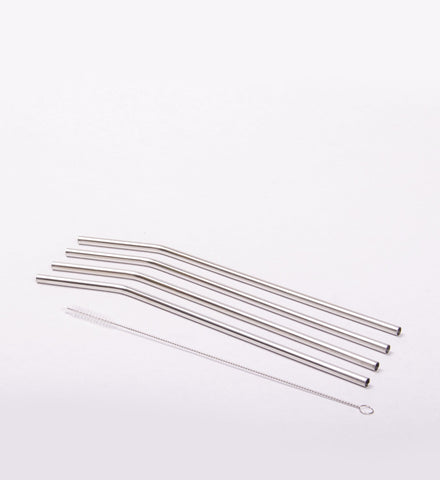 ONYX Stainless Steel Straw Set