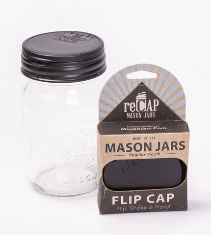 RECAP Mason Jar Flip Cap