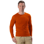 EFFORTS Men's Long Sleeved Fitted Bamboo Tee
