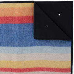 Wool Picnic Blanket with Waterproof Backing