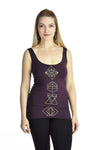 Dragonfly Tank with Geometry Print